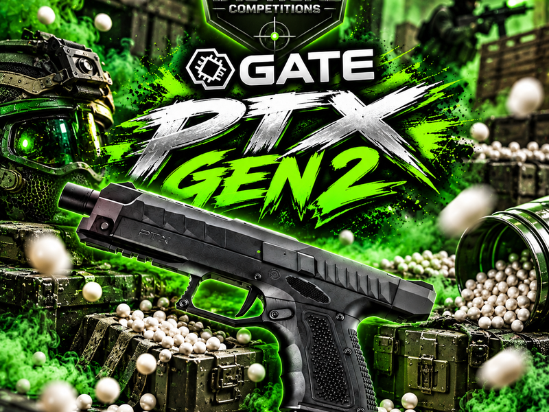 Gate PTX Gen 2 Pistol - Choice Of Colours + Instant Wins!