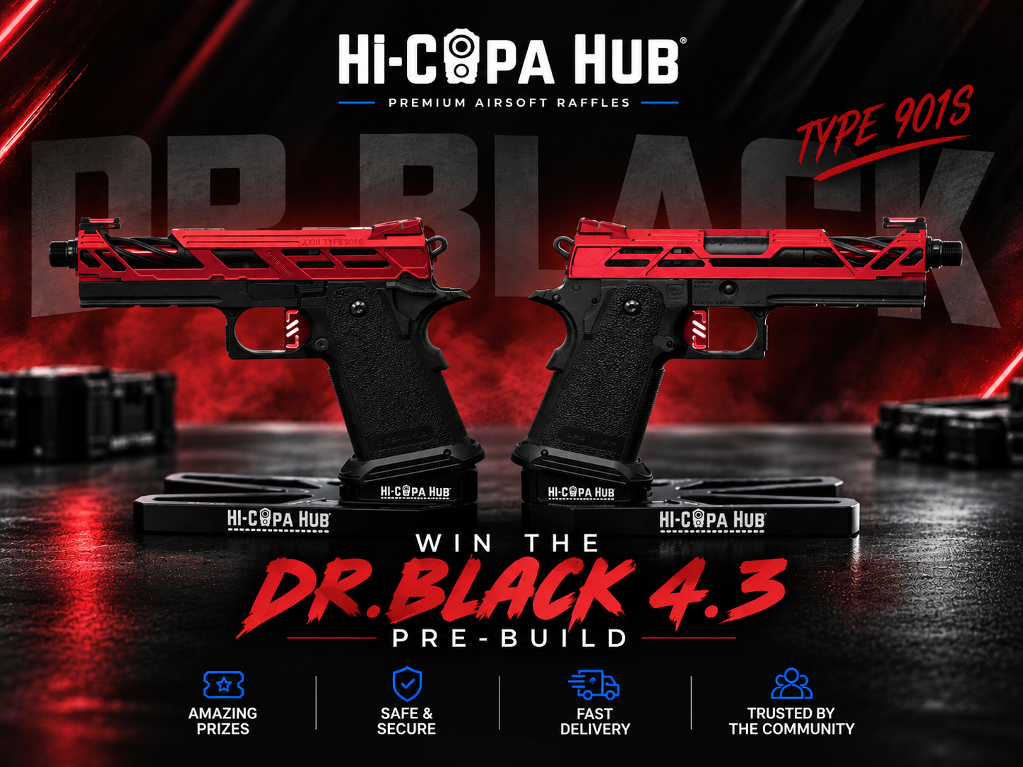 WIN A £600 DR.BLACK 4.3 HI-CAPA 🔥 - Gallery Photo
