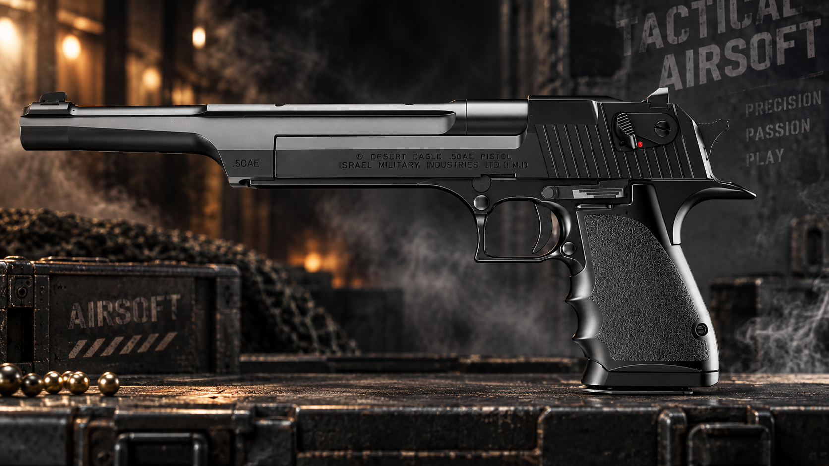Tokyo Marui Desert Eagle .50AE 10 Inch Barrel Gas Blowback Pistol